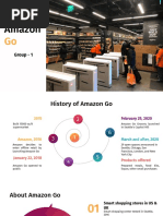 Group 1 - Amazon Go