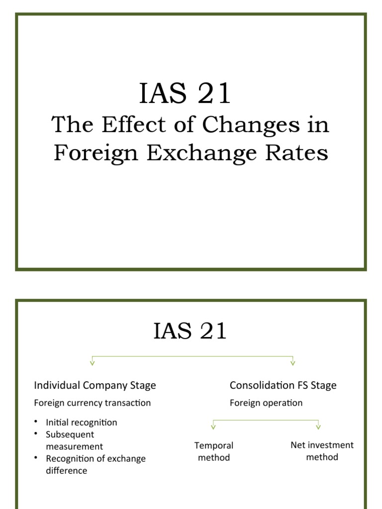 IAS 21 - Presentation | PDF | Income Statement | Equity (Finance)