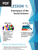 Diss Lesson 2 (Emergence of Social Science Discipline) - With Persons ...