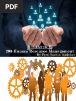 203-Human Resource Management: Emester