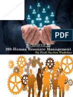 203-Human Resource Management: Emester