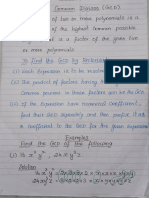 GCD of PolynomialsThe title "GCD of Polynomials