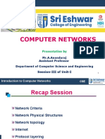 Computer Networks: Session-III of Unit-I