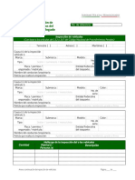 Anexo de Continuación de Inspección de Vehículos