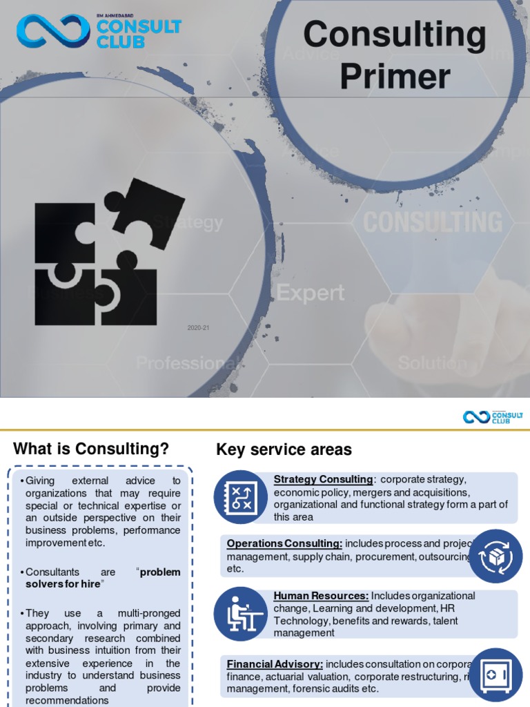 Introduction to Business Consulting | PDF | Analytics | Consultant