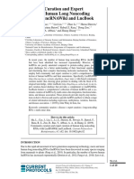 Community Curation and Expert Curation of Human Long Noncoding RNAs With LncRNAWiki and LncBook