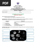 Activity Sheet - Science 5 Q4 W5