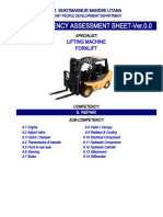 PT. Bukitmakmur Mandiri Utama Forklift Repair Assessment