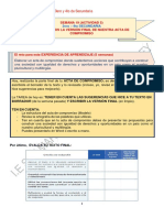 S19 Presentamos La Versión Final de Nuestra Acta de Compromiso