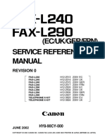 Service Reference Manual (EC/UK/GER/FRN) : Revision 0