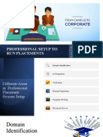 Group 14 proposes professional setup to optimize placement process