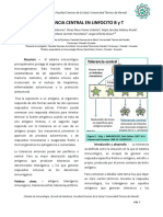 Tolerancia Central de Linfocitos B y T