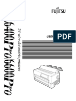 Fujitsu DL6400 - 6600 PRO User Manual