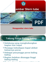 Menggambar Stern Tube