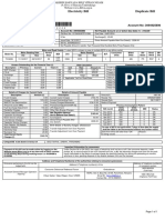 Electricity Bill Duplicate Bill: Account No: 3094925898