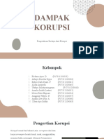 Kelompok 2 - 3B - Dampak Korupsi