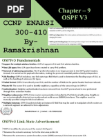 CCNP Enarsi 300-410 By-Ramakrishnan: Chapter - 9 Ospf V3