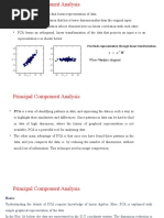 PCA Finds Representation Through Linear Transformation