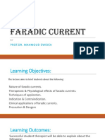 Faradic Current: Prof - Dr. Mahmoud Ewidea