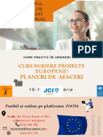 Curs Scriere Proiecte Europene