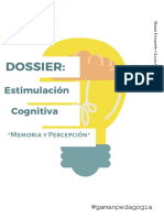 Dossier I - Estimulación Cognitiva - Memoria y Percepción