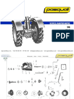 Despiece Manual Instrucciones Catalogo Repuesto Tractor Pasquali Avantren Motriz 601 602