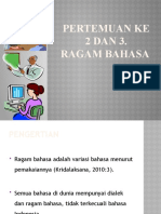 Ragam Bahasa