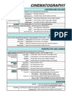 Cinematography: Lighting and Colour