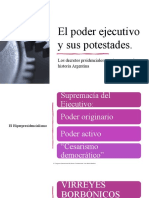 Decretos y Poder Ejecutivo 1