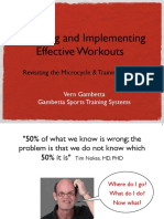 Vern Gambetta Designing and Implementing Effective Workouts