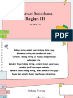 Pesawat Sederhana (Bidang Miring)