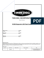 Twin Disc EC300 Diagnostic LED Flash Codes
