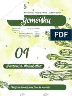 Yomeishu: Beverage Processing Technology