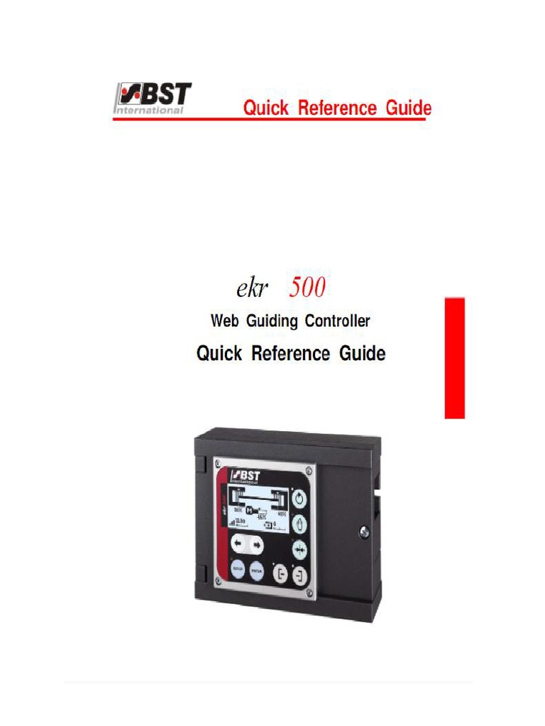 BST 500 Ekr | PDF