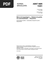 ABNT NBR 15401 meios de hospedagem