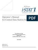 I Stat CDS Software Operator Manual