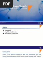 Knowledge Transfer Data Redaction On EnterpriseDB