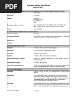 Material Safety Data Sheet Visco Wel