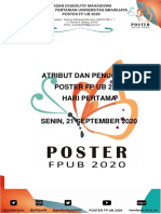 Atribut Dan Penugasan Poster FP Ub 2020 Hari Pertama