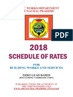 Arunachal PWD Rates 2018 Building