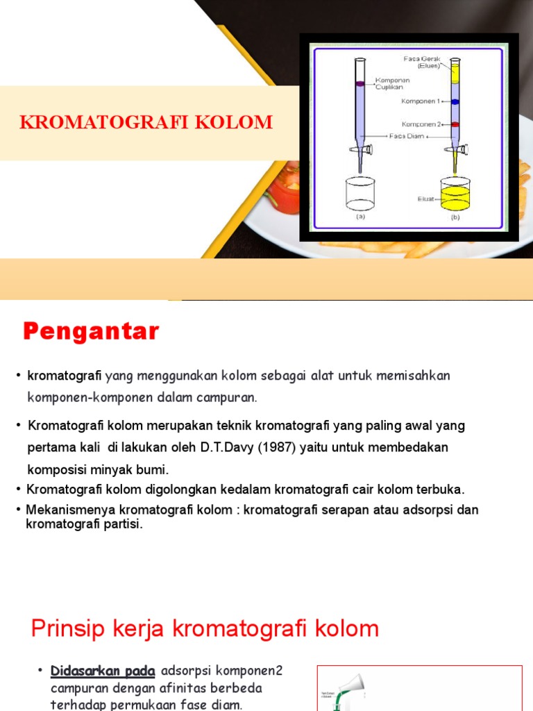 Prinsip dan Teknik Kromatografi Kolom | PDF | Sains & Matematika