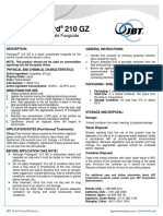 Technical Data Sheet - Freshgard 210 GZ (Guazatine)