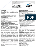 Technical Data Sheet - Freshgard 45 PZ (Prochloraz)