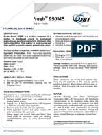 Technical Data Sheet - Endura-Fresh 950ME (Wax)