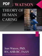 Jean Watson: Theory of Human Caring