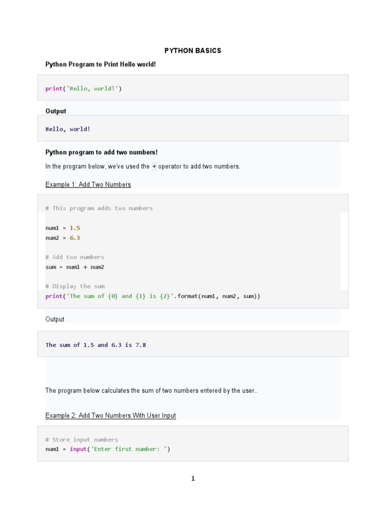 Python Program To Print Hello World! | PDF | Fahrenheit | Control Flow