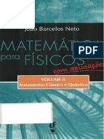 J B Barcelos - Matemática Para Físicos Com Aplicações Vol II