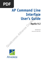 AP Command Line Interface User's Guide: Confidential