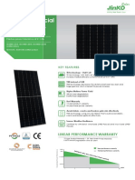 JinkoSolar Tiger Mono-facial 455-475 Watt Solar Panel