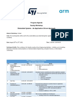 Faculty Workshop Agenda